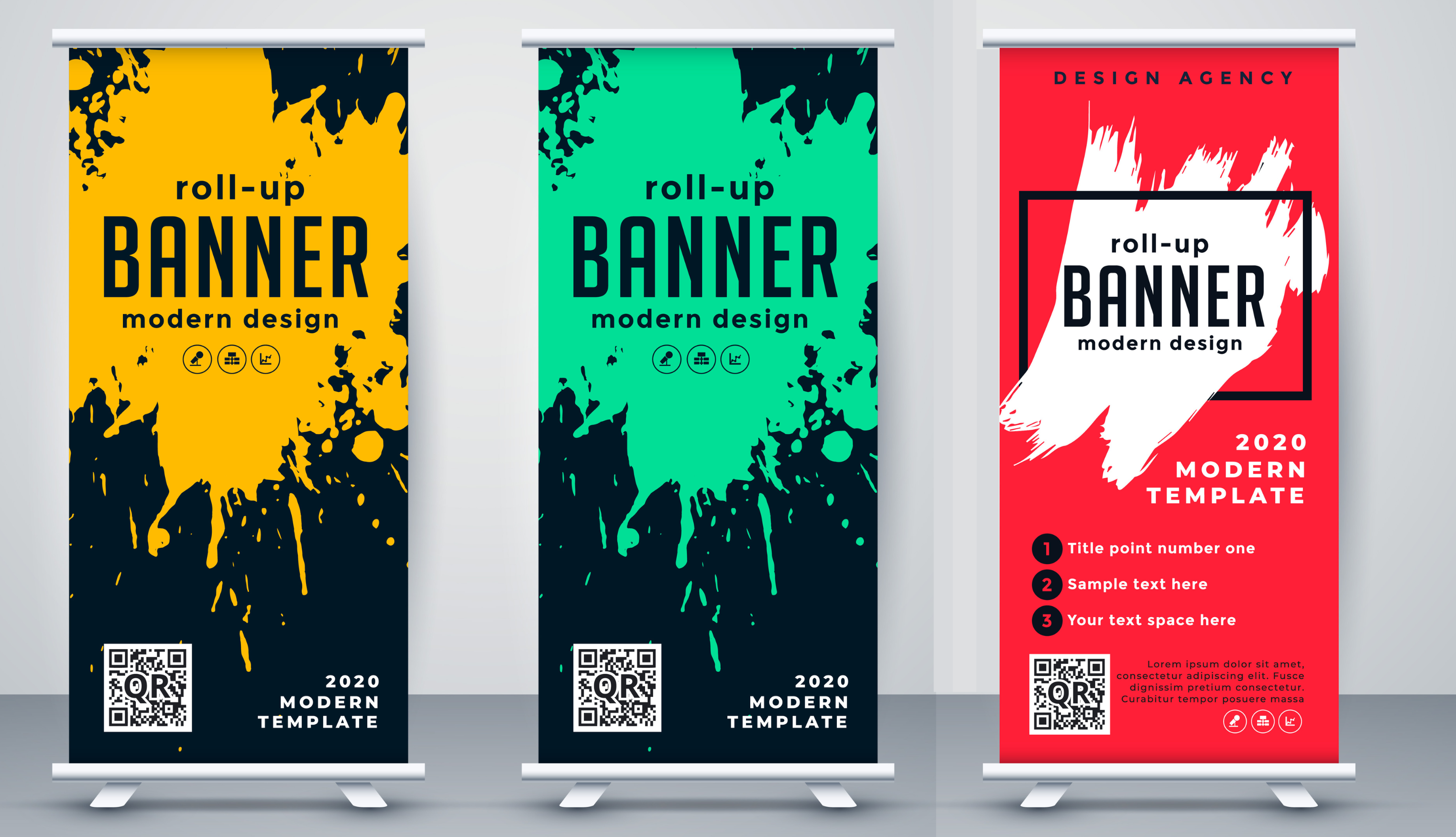 Consejos para los diseños de tus roll up banners